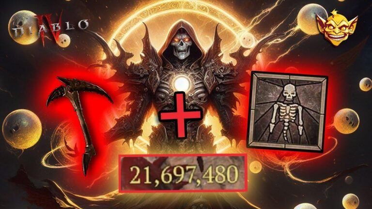 Title: “Ultimate Bone Spirit Build Dominates All | Diablo 4 Season 3 Necromancer Build Guide