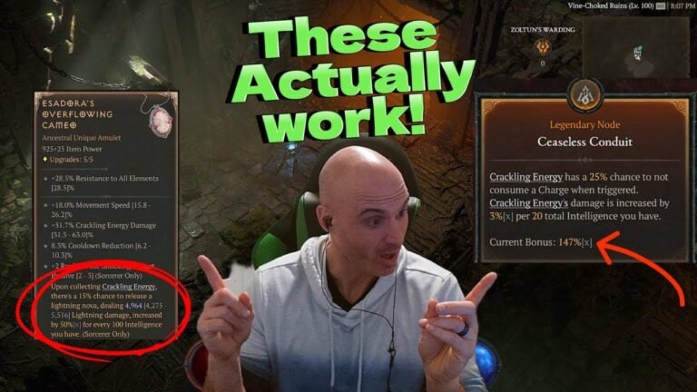 Check out the TOP WIZARD Build! These GEAR Truly DELIVER! Diablo 4’s Season 3!