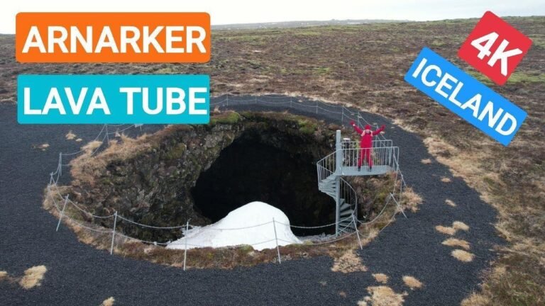 Entdecken Sie Arnarker Lava Tube: Unberührtes Island in 4K-Video, das 5200 Jahre Geschichte enthüllt!