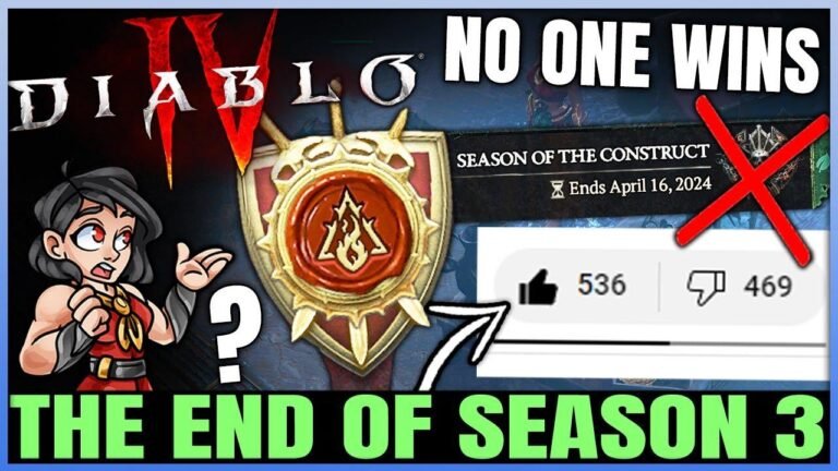 Diablo 4: Season 3 Ends Abruptly – Fun Prohibited Prematurely!