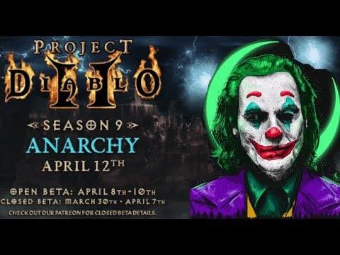 Project Diablo 2 Season 9 Anarchy: Initial Patch Notes! Permanent Summons?