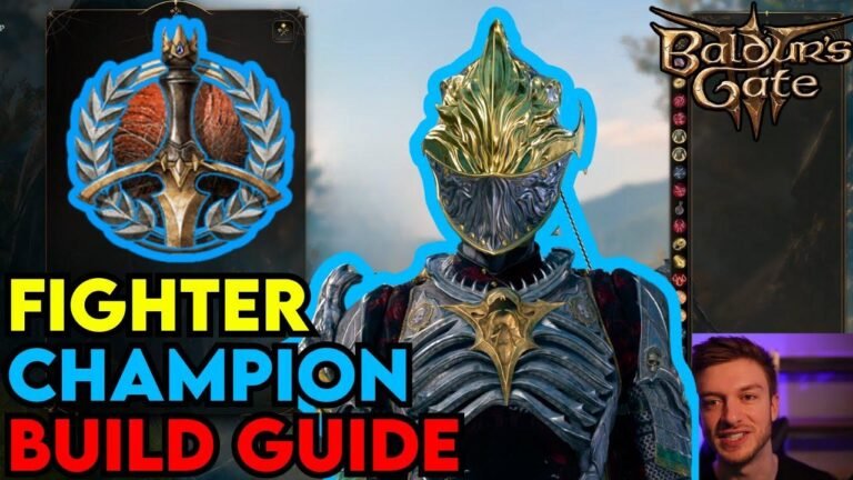 Ultimate Fighter Build Guide for OP Champions in Baldur’s Gate 3