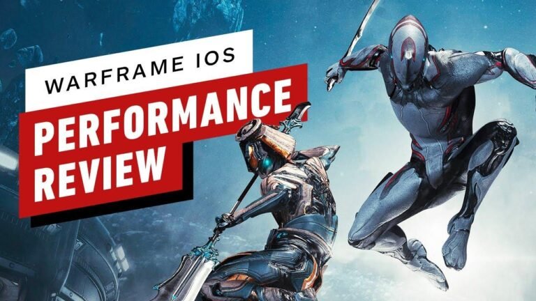 Warframe iPhone 15 Pro Gameplay im Vergleich zu Steam Deck und Switch - IGN Performance Analyse