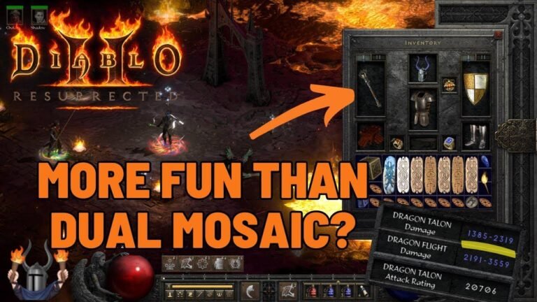 Sicher, hier ist der umgeschriebene Text: "Diablo 2 Assassine Guide: RIFTSIN │ Der Kicksin-Build für alle, die keine Fans von Mosaic sind!❄️