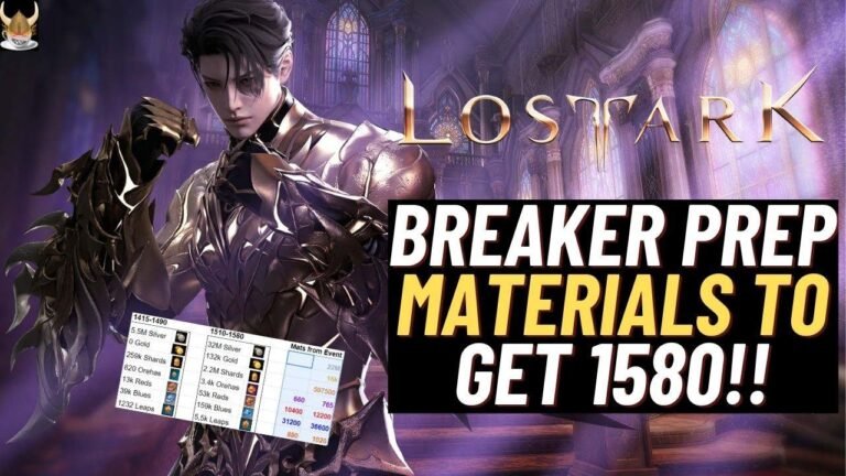 Guide to Preparing for Lost Ark Breaker Exam ~Essential Materials for Achieving a Score of 1580!~