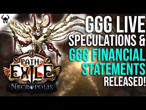 Was könnte 'GGG Live' beinhalten? Der Finanzbericht 2023 von GGG zeigt deutliche Fortschritte bei Path of Exile 3.24.