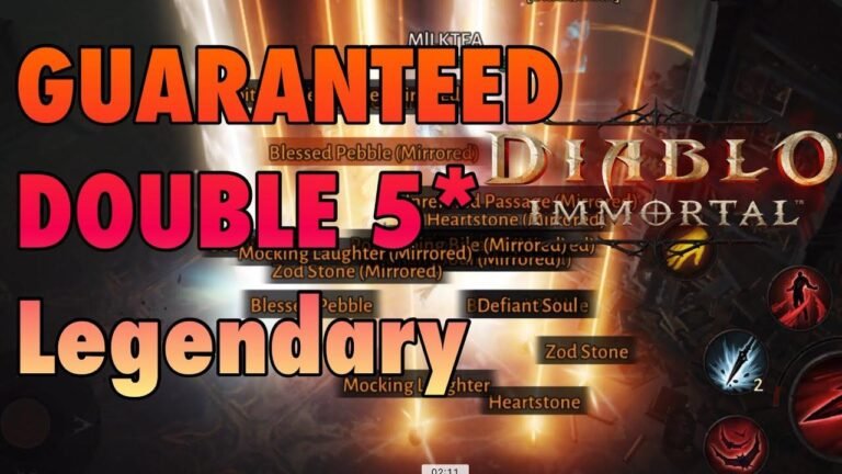 Unlock Double 5* Legendary Gems for Free in Diablo Immortal