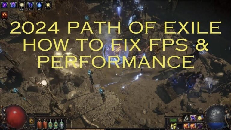 Fixing Performance Problems in Path of Exile 2024