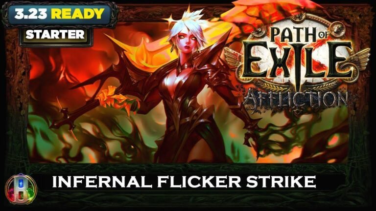 [Poe 3.23] Review of Infernal Flicker Strike in Path of Exile’s Affliction League – Poe Builds