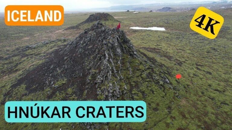 Entdecken Sie Islands unberührte Schönheit in 4K: Hnúkars vulkanische Babykegel von der Selvogsheiði-Schild-Eruption, einem 9500 Jahre alten Wunderwerk. 🌋 #Iceland #NatureUnleashed