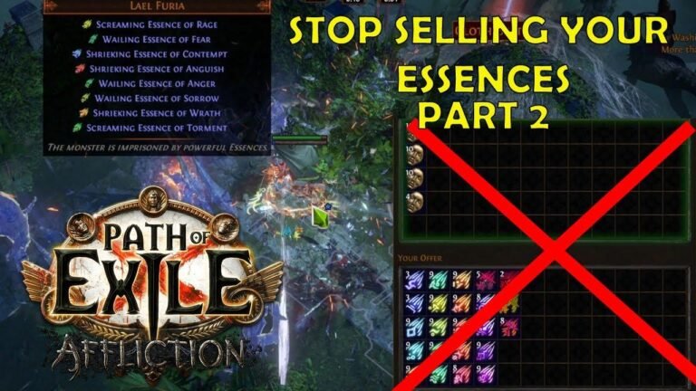 Ultimate guide to creating Essences in Path of Exile! PoE 3.23. 2/2