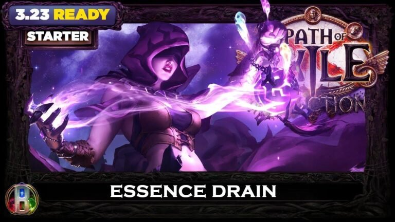 [Poe 3.23] Occultist Essence Drain Review for Path of Exile’s Affliction League – Poe Builds – Easy-to-read assessment of Essence Drain build for Occultist in Path of Exile’s 3.23 update.