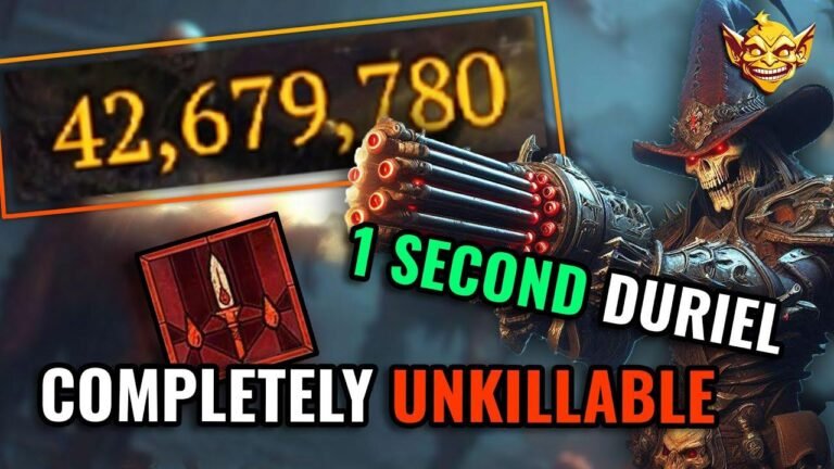 Diablo 4 Nekromant Build Anleitung: Ein neues Gatling Gun Blood Lance Build erstellen