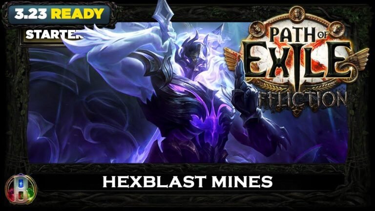 [PoE 3.23] Review of Hexblast Mines Saboteur in Path of Exile Affliction League – PoE Builds