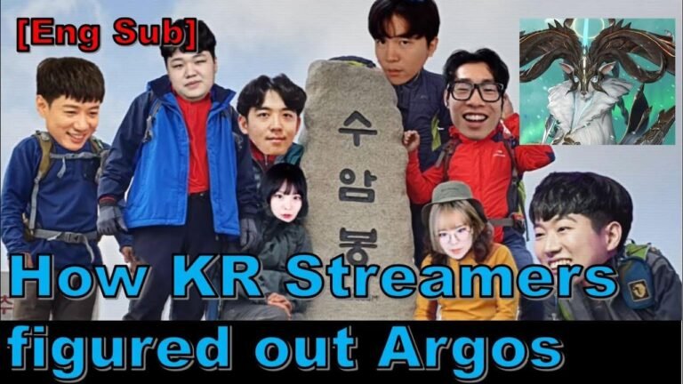 Streamers from Korea versus Blind Prog Highlights of Argos in Lost Ark (with English Subtitles)