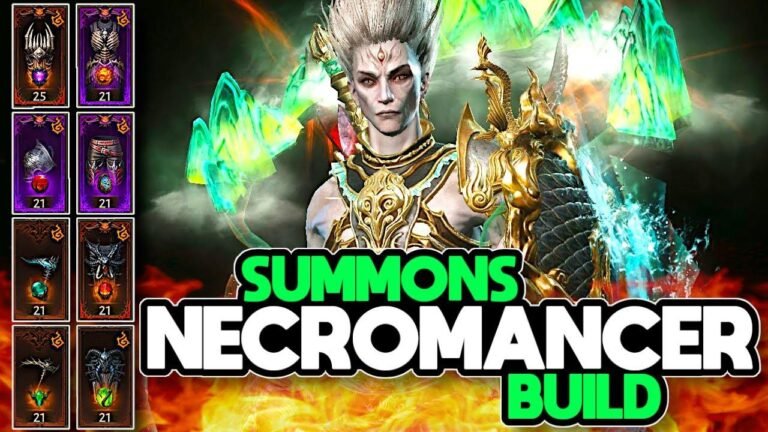 Top Nekromant Beschwörung Build für 2024 - Diablo Immortal