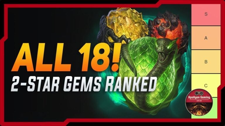New – Which 2-Star Legendary Gems Are the Best in Diablo Immortal?