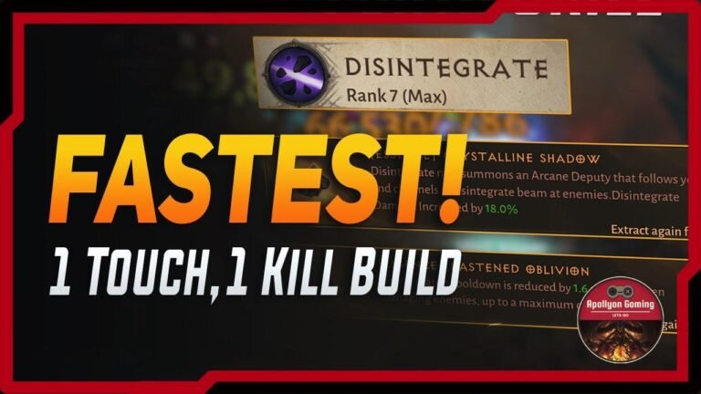 Get the fastest GodSpeed 1 Touch 1 Kill Wizard Builds guide for Diablo Immortal.