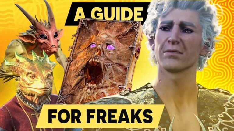 Freaks' Guide zu Baldur's Gate 3: Ein benutzerfreundlicher und informeller Überblick