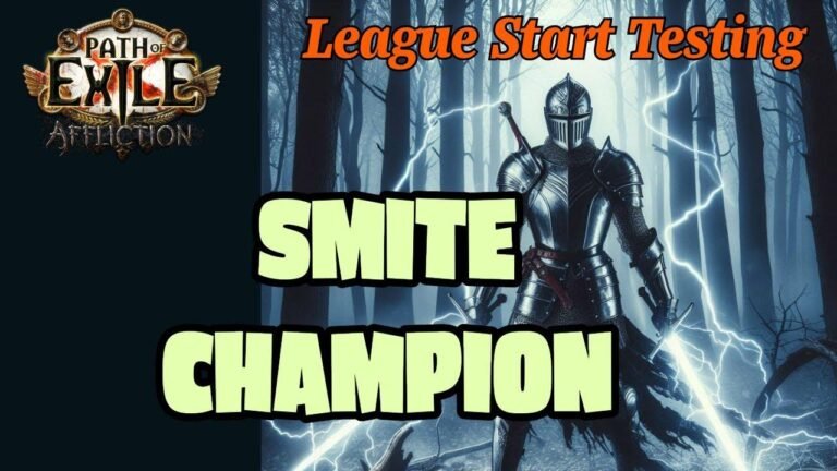 Testing begins for Path of Exile’s new league with added champions and smite abilities.
