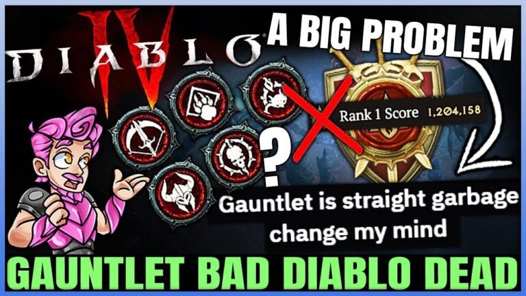 Diablo 4 – WARNING: Players Dislike Gauntlet & Updates on the Way, Including Season 4 & More!
