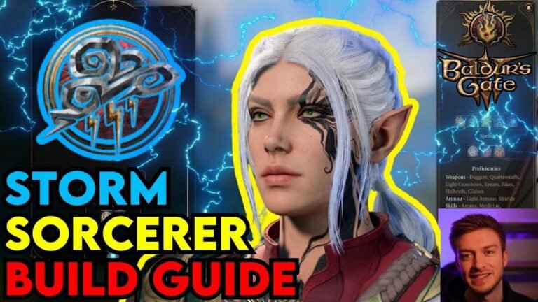 Sure, here’s the rewritten text:

“Guide to Building a Storm Sorcerer in Baldur’s Gate 3