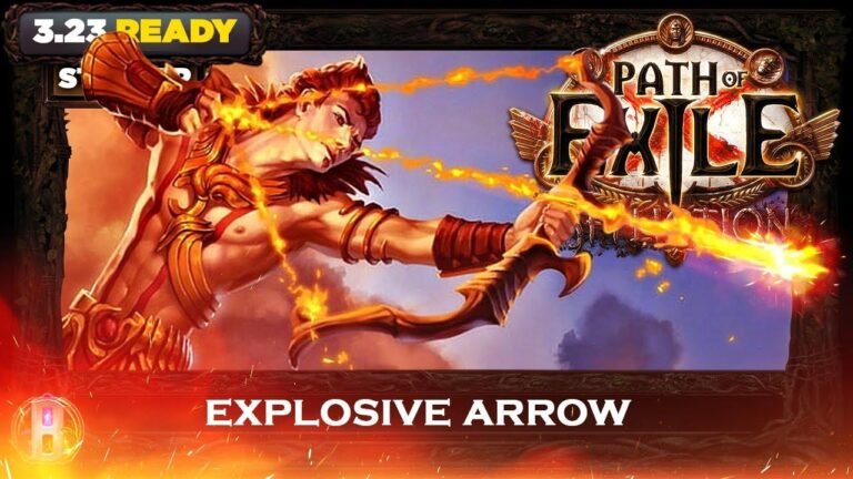 Конечно, вот переписанная версия:"[PoE 3.23] Обзор билда чемпиона Explosive Arrow в Path of Exile's Affliction League - PoE Builds