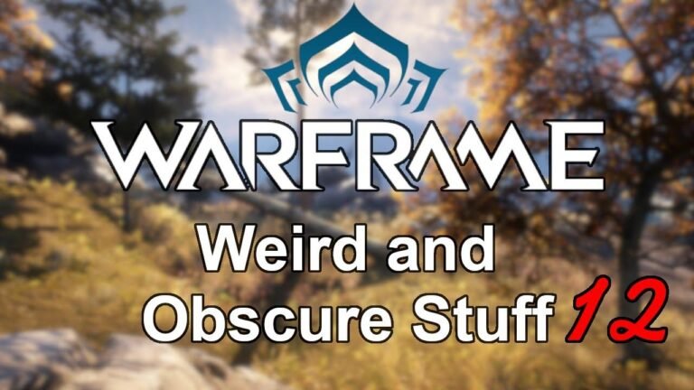 Warframe | Unusual and Lesser-Known Things (Volume 12)