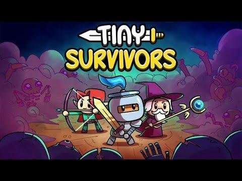 I can’t get enough of playing “Vampire Survivors at home”! It’s all about Fire and Lightning! – Tiny Survivors