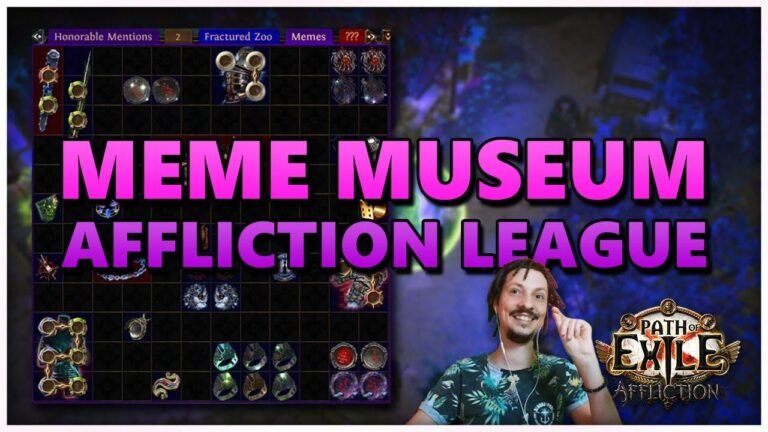 [PoE] Meme Museum presents highlights from Stream #818 in the Affliction League. Enjoy the best moments with a hilarious touch!