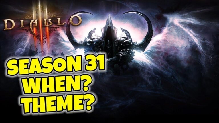 Wann beginnt Diablo 3 Season 31 und was ist das Thema?