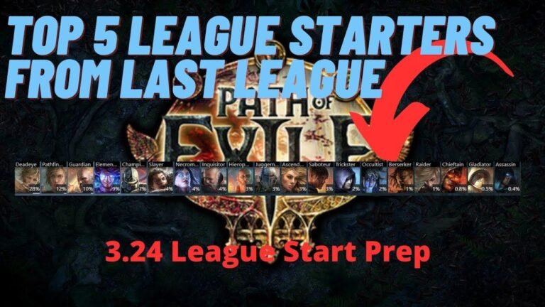 Top 5 Path of Exile Starter Builds für 3.23 - Vorbereitung auf PoE 3.24 Necropolis League