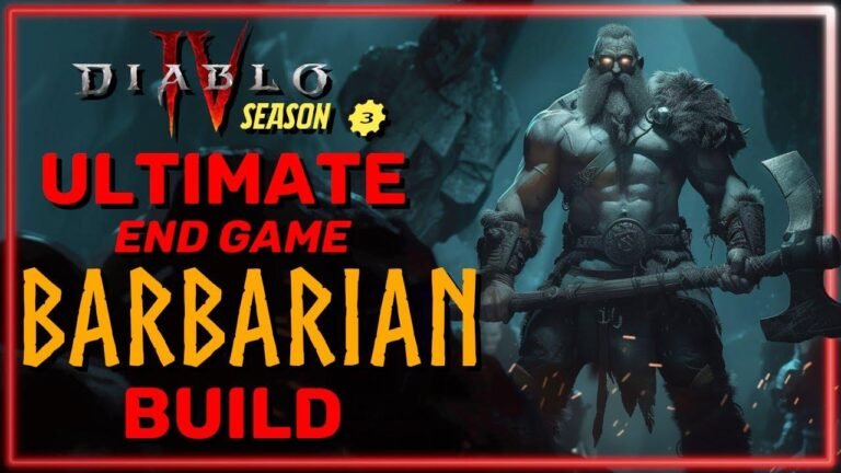 Diablo 4 - Bestes Endgame-Barbaren-Build für ultimative Gauntlet Speed Runs, T100 Vaults und Boss One-Shotting