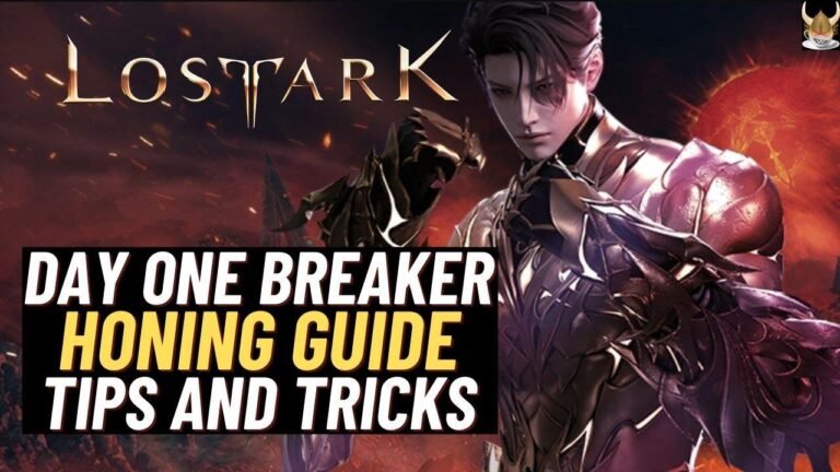 Lost Ark Honing Breaker Day One Guide – Tips and tricks for honing and pushing the breaker on day one!