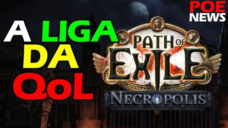 3.24 Teaser für Path of Exile Necropolis in Dale's Quality of Life League