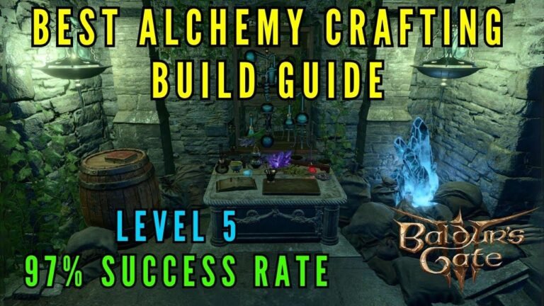 Best Alchemy Crafting Build Guide for Baldur’s Gate 3