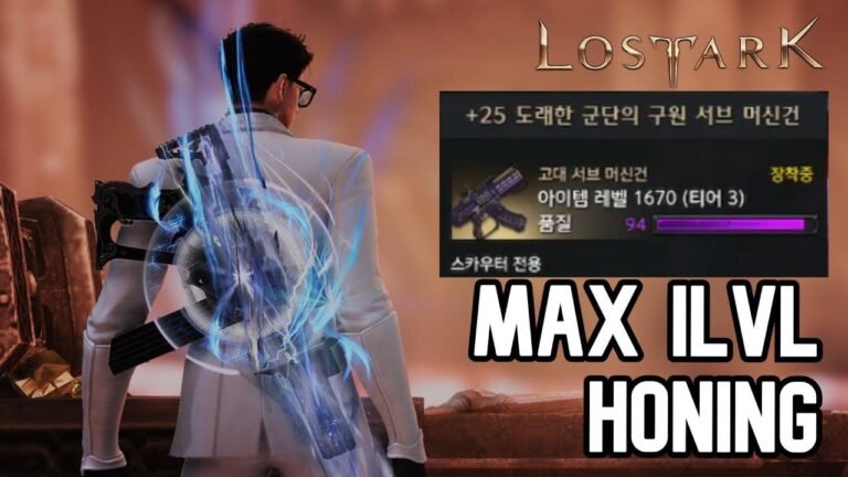 Upgrade your weapon to the maximum item level of 1670 for advanced honing.