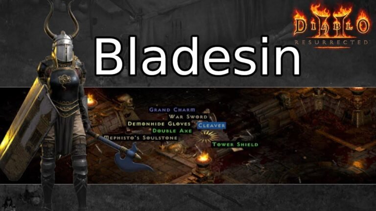 Diablo 2 - Bladesin (Hardcore, Solo-Selbstfindung, keine Gesundheitstränke)