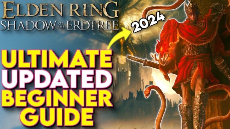 2024 Elden Ring New Player Guide – The Ultimate Beginner’s Guide to Elden Ring! Learn Elden Ring Tips and Tricks for Beginners!