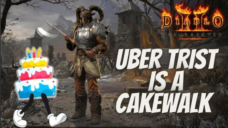 Fury Druid spaziert durch Uber Trist - Diablo 2 Wiederauferstandene Ubers leicht gemacht