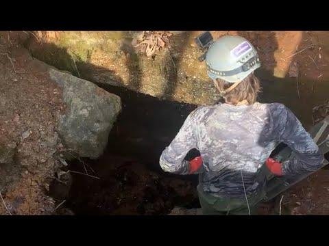 Uncharted Cave Leads to Under-Road Crawling Adventure!