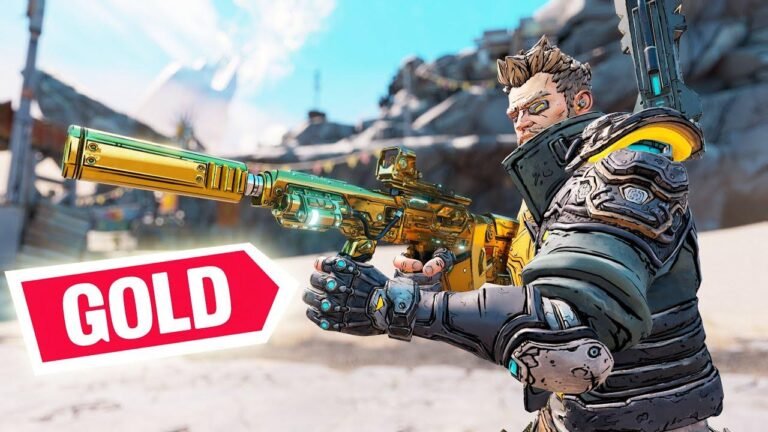 I added shiny gold weapons into Borderlands 3…