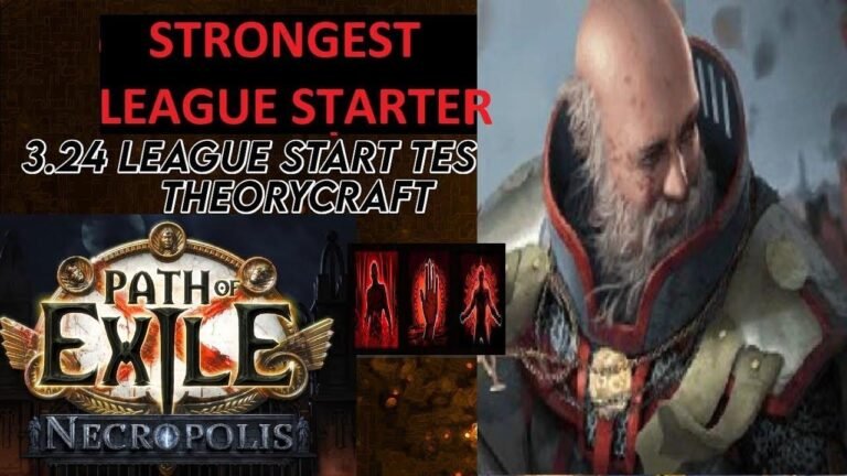 Sure, here’s the rewritten text:

“Best Necropolis League Starter Build Updated | Path of Exile Version 3.24