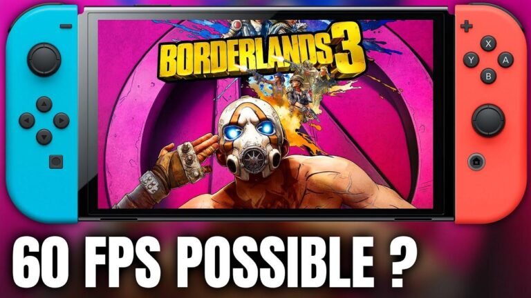 Ist Borderlands 3 mit 60 FPS auf der Switch stabil?
