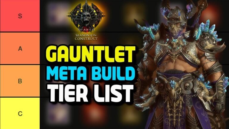 Diablo 4 Gauntlet Barbarian Builds Ranked | Top Picks Reviewed