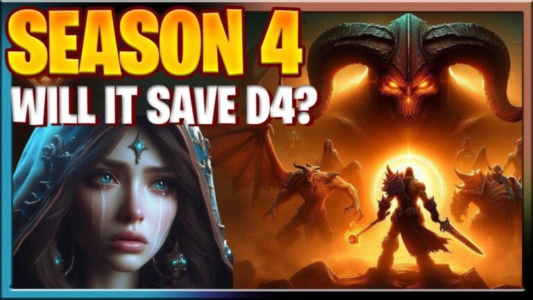Can Diablo 4 Season 4 Rescue the Game? Exploring Diablo 4’s Season 4 Item Updates…