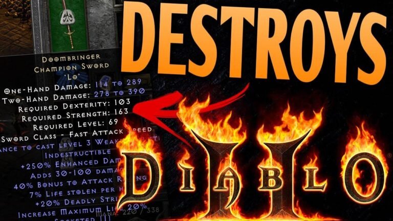 Klassischer Gegenstand kehrt zurück: Diablo 2 wiederauferstanden