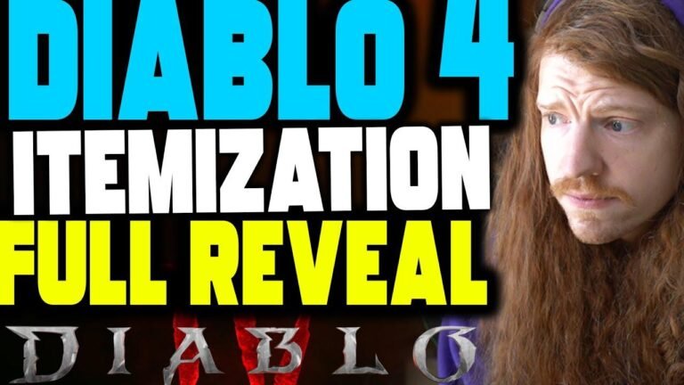 Blizzard enthüllt die komplette Überarbeitung der Diablo 4-Gegenstände