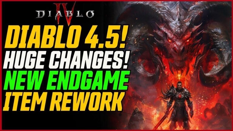 Sure, here is the rewritten text based on your requirements:

“Exciting Diablo 4 Updates! Fresh Endgame, Enhanced Item System, Balanced Classes & More! // Diablo 4 Discussion