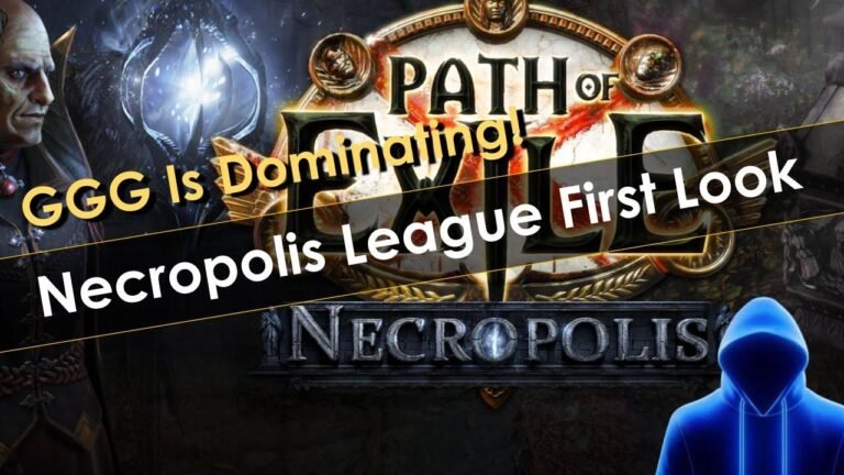 The release of POE 2 Beta is being postponed, but the Necropolis League looks amazing!
